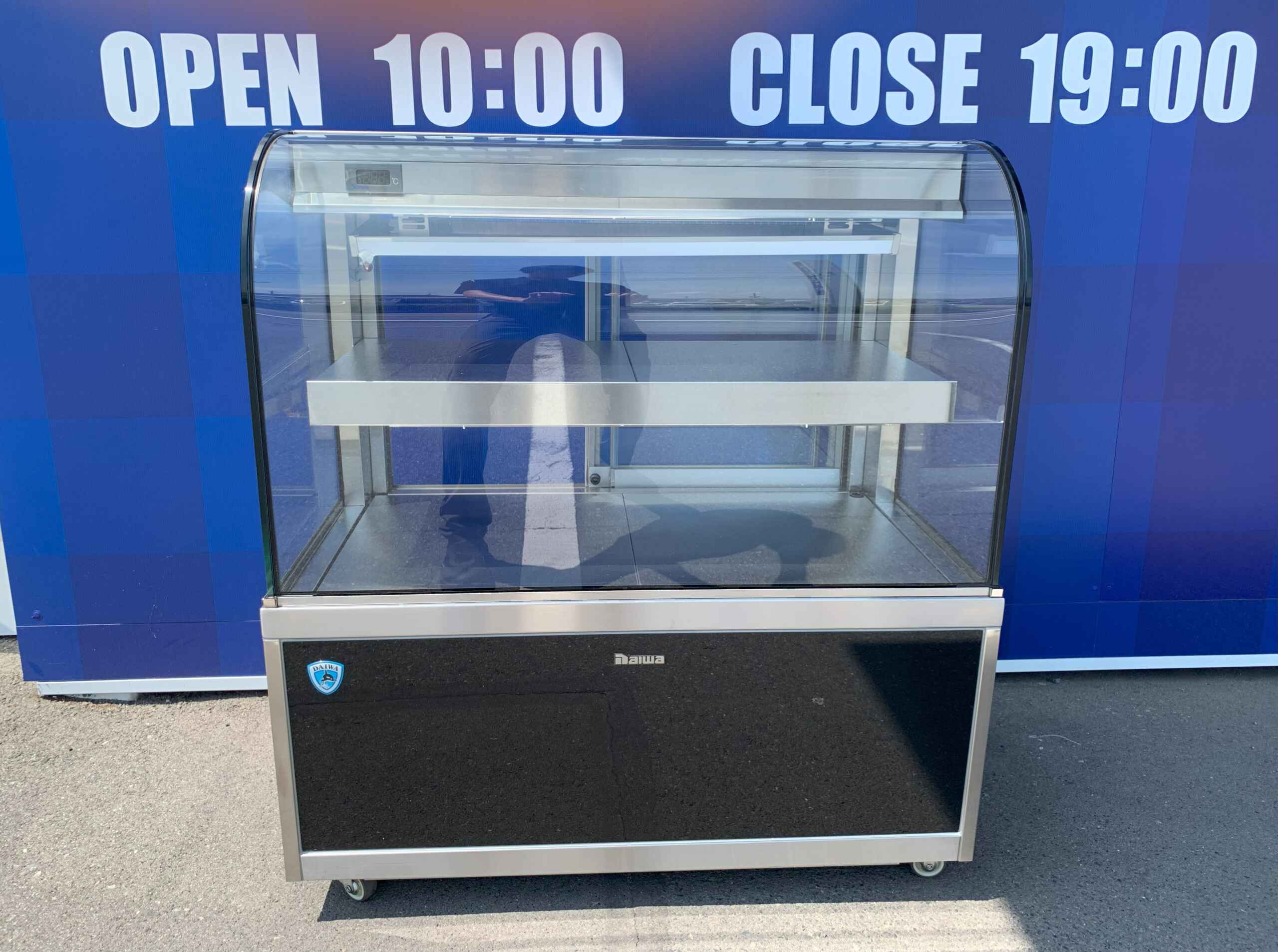 中古　対面ショーケース　冷蔵ショーケース　着払い　2020年 IMG_2770-scaled.jpg